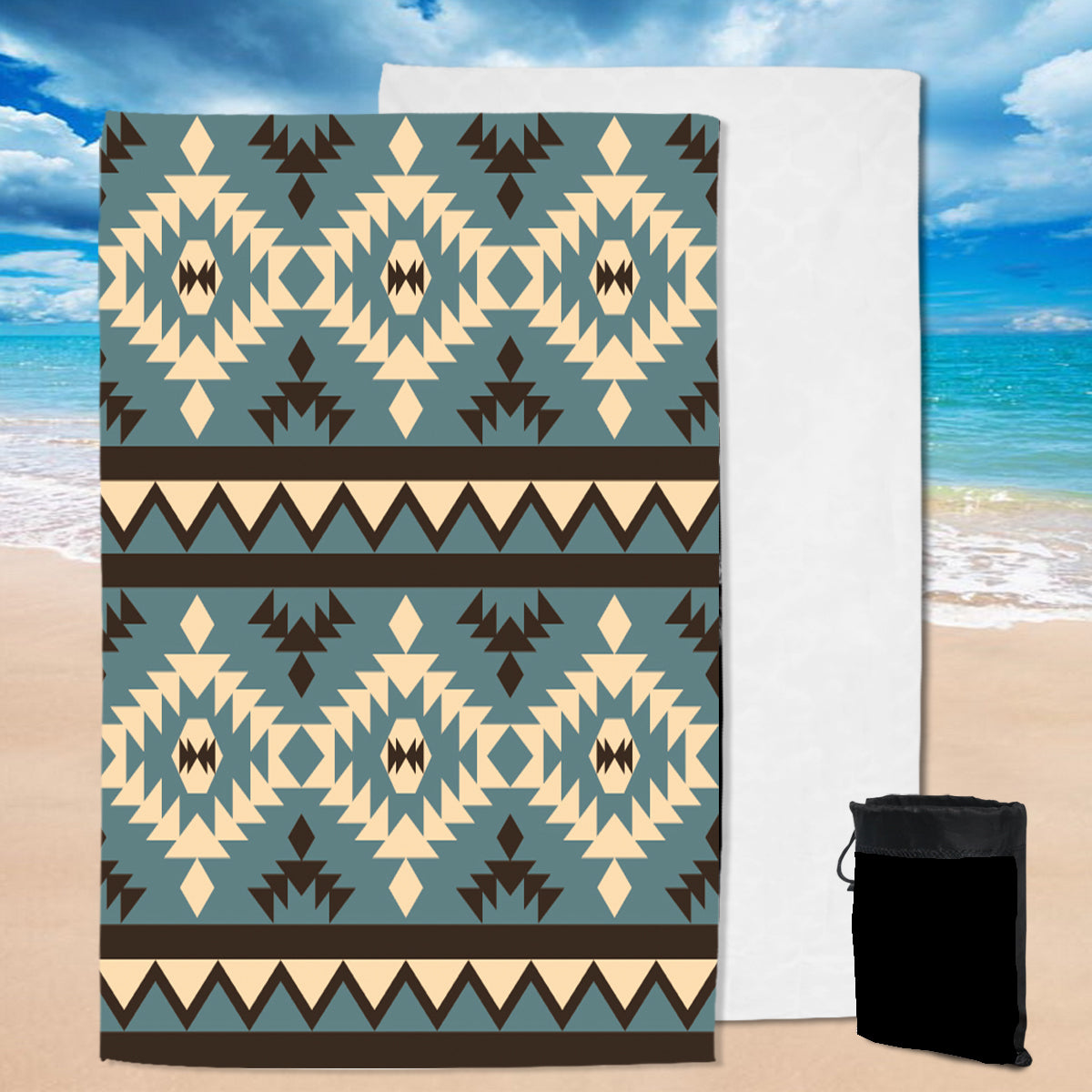 Powwow StorePBT0029 Pattern Native  Pool Beach Towel