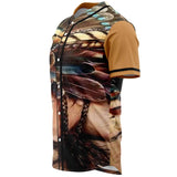 Native American Indian Baseball Jersey - Powwow Store