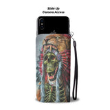 Powwow Store headdress chief native wallet phone case