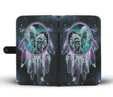 Powwow Store gb nat00356 skull chief dream catcher wallet phone case