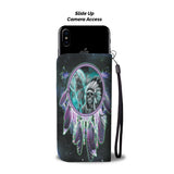 Powwow Store gb nat00356 skull chief dream catcher wallet phone case