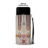 Powwow Store gb nat00069 04 pink pattern breastplate wallet phone case