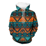 Powwow StoreHD000266 Pattern Native Pride 3D Hoodie