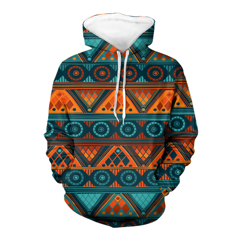 Powwow StoreHD000266 Pattern Native Pride 3D Hoodie