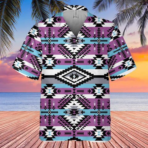 GB-HW00053 Pattern Native Hawaiian Shirt 3D