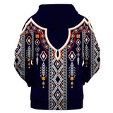 Powwow Store gb nat00368 geometric ethnic pattern 3d hoodie