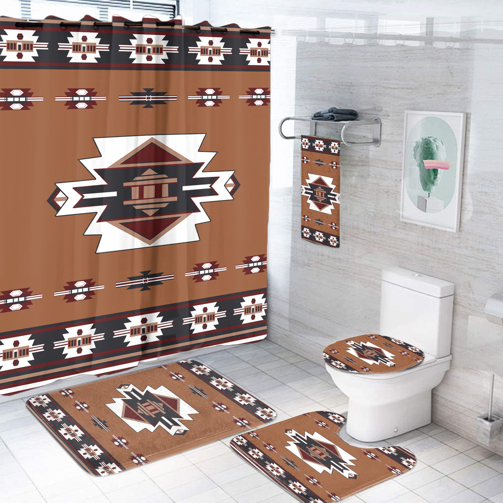 Powwow Store gb nat00012 united tribes bathroom set