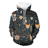 Powwow StoreHD000268 Pattern Native Pride 3D Hoodie