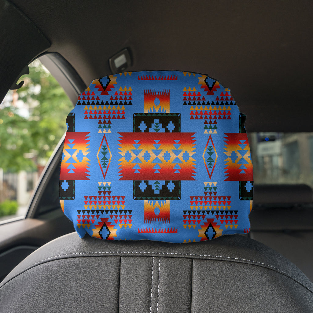 Powwow StoreGBNAT0004613 Pattern Native Headrest Cover