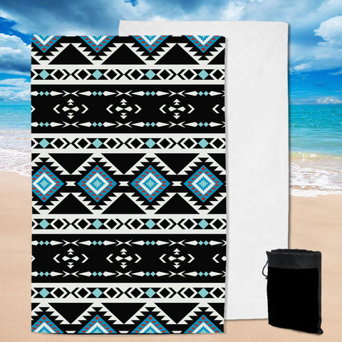 GB-NAT00607 Ethnic Seamless Pattern Pool Beach Towel