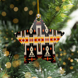 Powwow Store christmas tree ornament set 2 6pcs pack