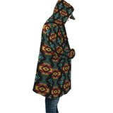 Powwow Storegb nat00321 patterns black red aop cloak