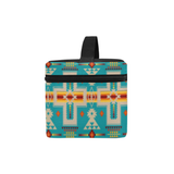 Powwow Store gb nat00062 05 turquoise tribe design native american isothermic bag