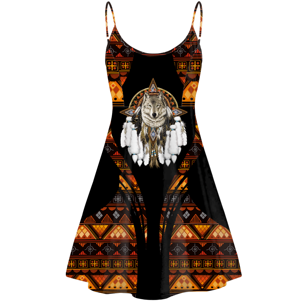 Powwow StoreSTD0053  Pattern Native American Strings Dress