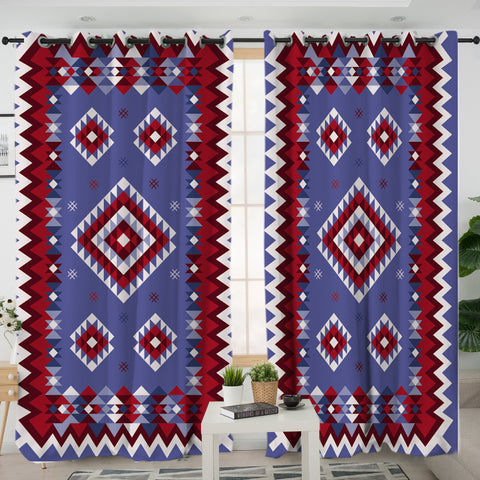 LVR0044 Pattern Native American Living Room Curtain