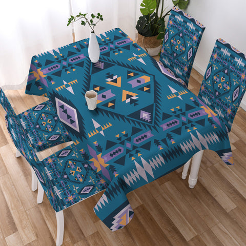 GB-NAT00740 Pattern Tribal Native Tablecloth