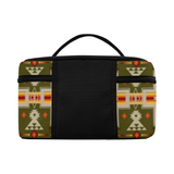 Powwow Store gb nat00062 12 dark green tribe design native american isothermic bag