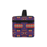 Powwow Store gb nat00046 11 purple tribe pattern native american isothermic bag