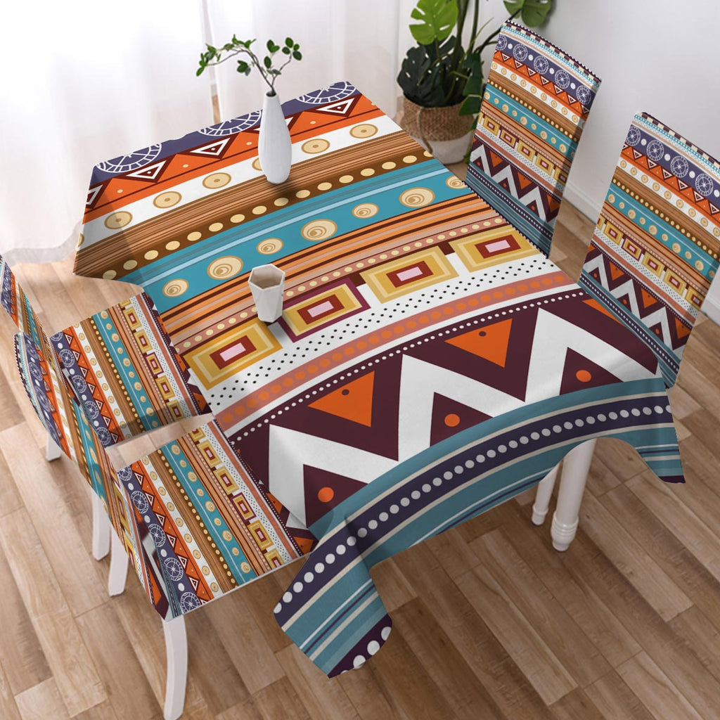 Powwow Store gb nat00035 indian geometric tablecloth