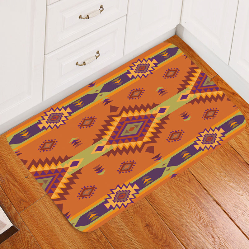 Powwow StoreGBNAT00738 Pattern Tribal Native Doormat