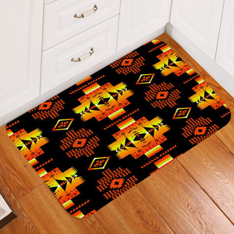 GB-NAT00720-06 Pattern Tribal Native Doormat