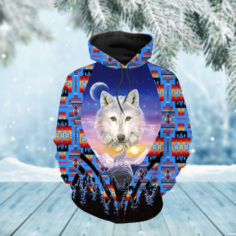 Powwow Store gb nat00477 wolf native american 3d hoodie