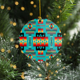 Powwow Store christmas tree ornament set 5 6pcs pack