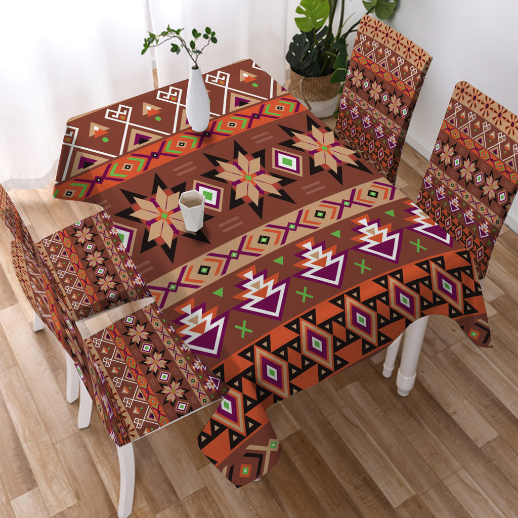 TBC0024 Pattern Tribal Native Tablecloth