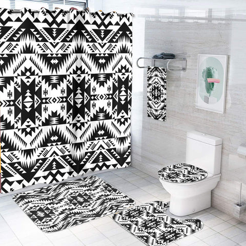 BS-000126 Pattern Native American Bathroom Set