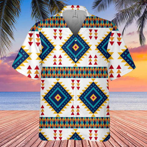GB-HW00065 Pattern Native Hawaiian Shirt 3D