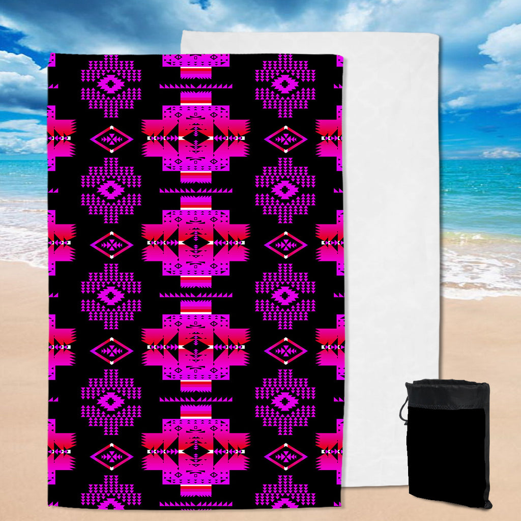 Powwow StoreGBNAT0072009 Pattern Native  Pool Beach Towel