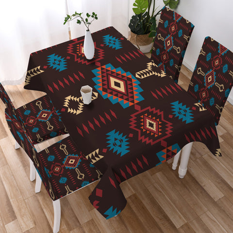 TBC0029 Pattern Tribal Native Tablecloth