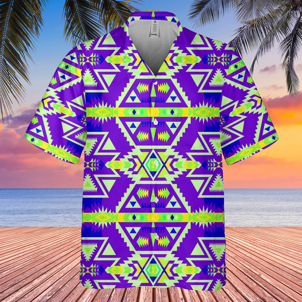 GB-HW00062 Pattern Native Hawaiian Shirt 3D