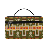 Powwow Store gb nat00062 12 dark green tribe design native american isothermic bag