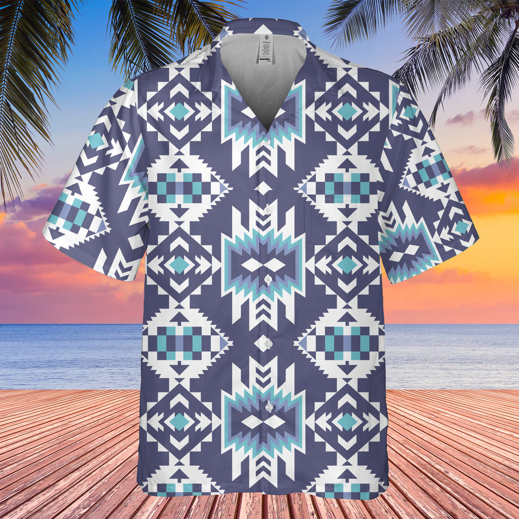 Powwow StoreGBHW00062 Pattern Native Hawaiian Shirt 3D