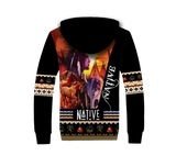 Powwow StoreSFH0028 Native American 3D Fleece Hoodie