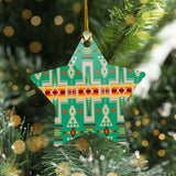 Powwow Store christmas tree ornament set 1 6pcs pack