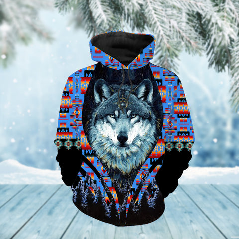 Powwow Store gb nat00469 w01 moon wolf native 3d hoodie