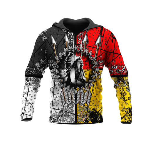 GB-NAT00015 Native 3D Pullover All Over Hoodie