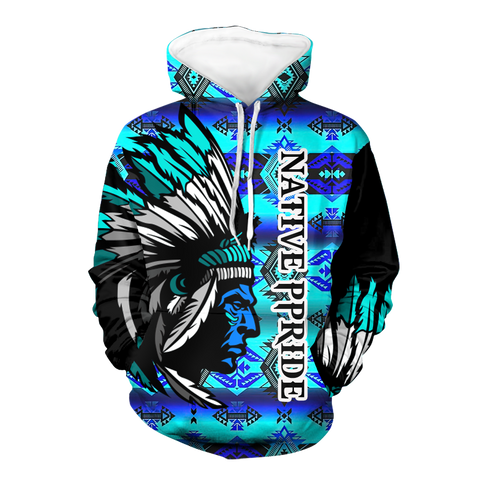 HD000239 Girl Native Pride 3D Hoodie