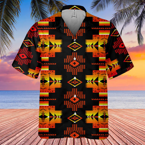 GB-NAT00720-06 Pattern Native Hawaiian Shirt 3D