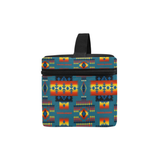 GB-NAT00046-21 Blue Native Tribes Pattern Native American Isothermic Bag