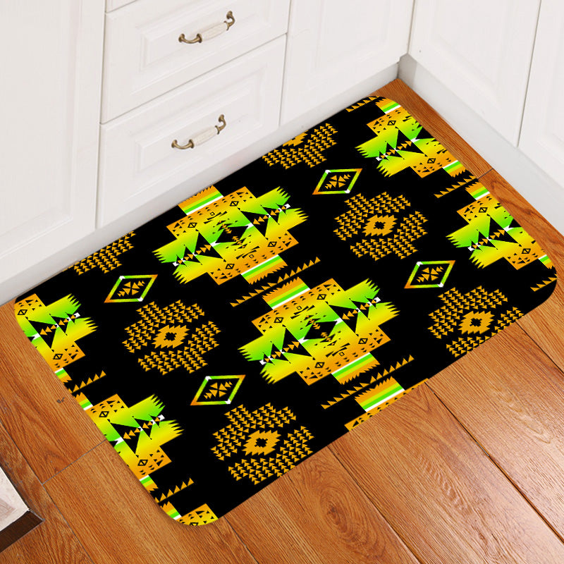 Powwow StoreGBNAT0072008 Pattern Tribal Native Doormat