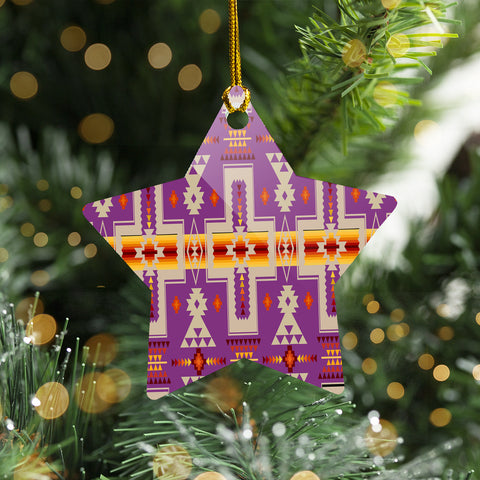 Powwow Store christmas tree ornament set 6 6pcs pack