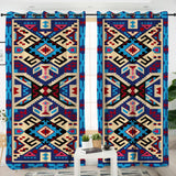 Native Tribes Pattern Native American Living Room Curtain