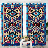 Native Tribes Pattern Native American Living Room Curtain - Powwow Store