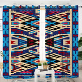 Native Tribes Pattern Native American Living Room Curtain