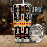 Powwow Store gb nat00062 01 black tribe design 20oz tumbler