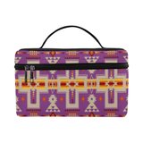 GB-NAT00062-07 Light Purple Tribe Design Native American Isothermic Bag