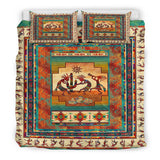 Powwow Store gb nat00054 bedd01 kokopelli myth native american bedding set